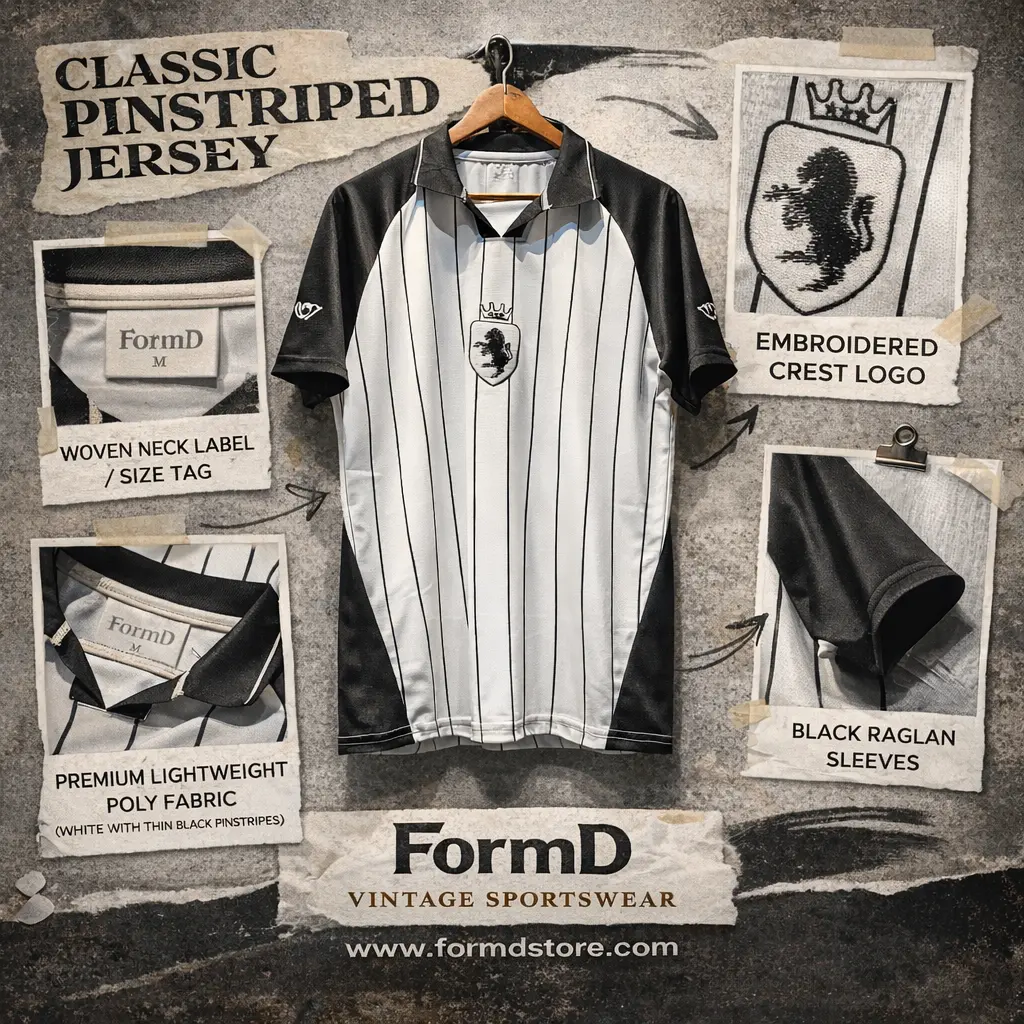 FORMD S-4XL เสื้อฟุตบอล เจอร์ซีย์ แฟนเชียร์ ม้าลาย ยูเว่ ระบายอากาศดี คอปก ใส่สบ